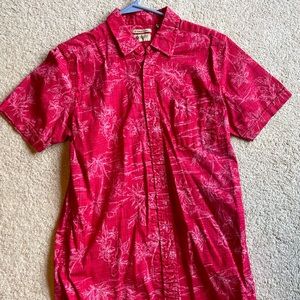 Hawaiian button down shirt
